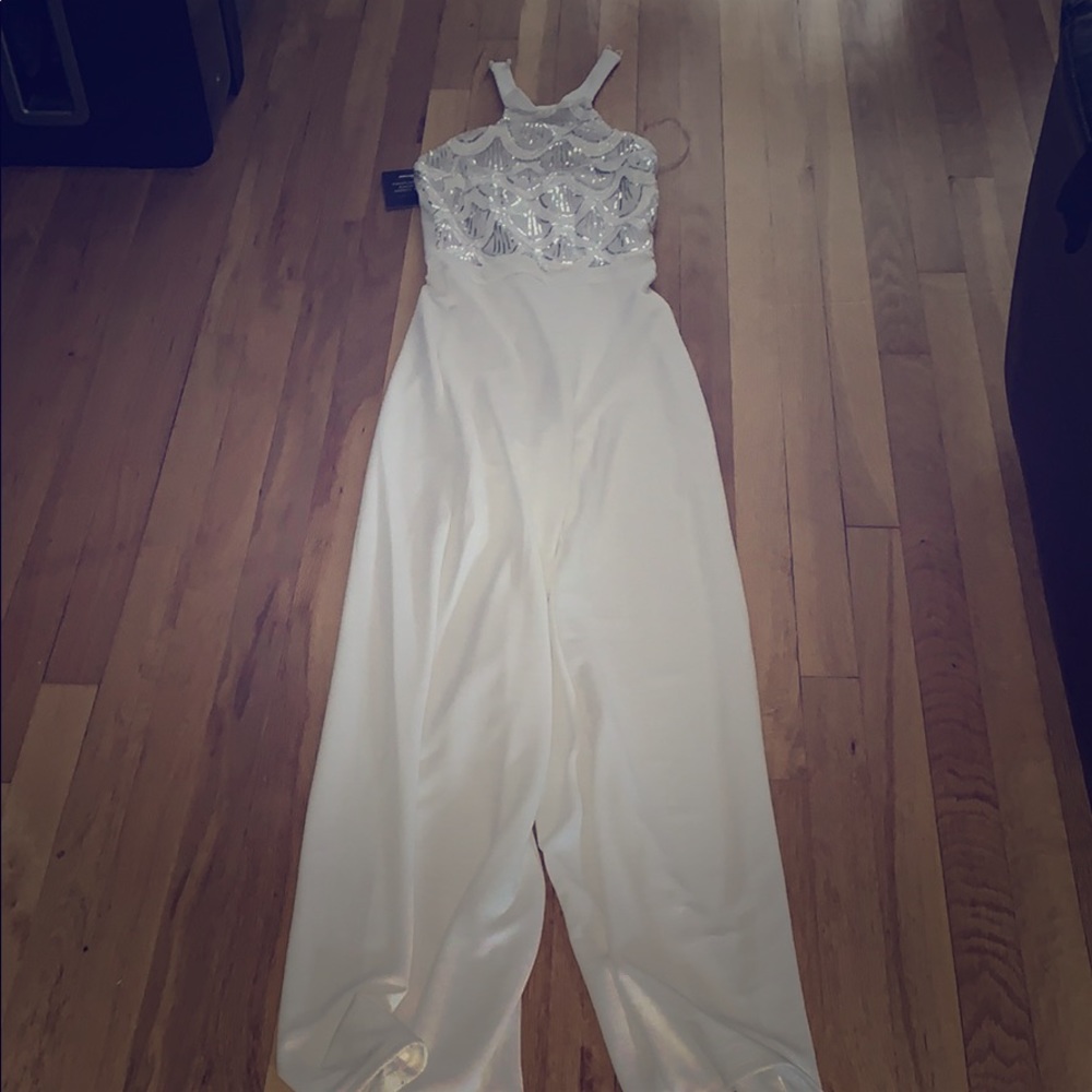 White jumpsuit